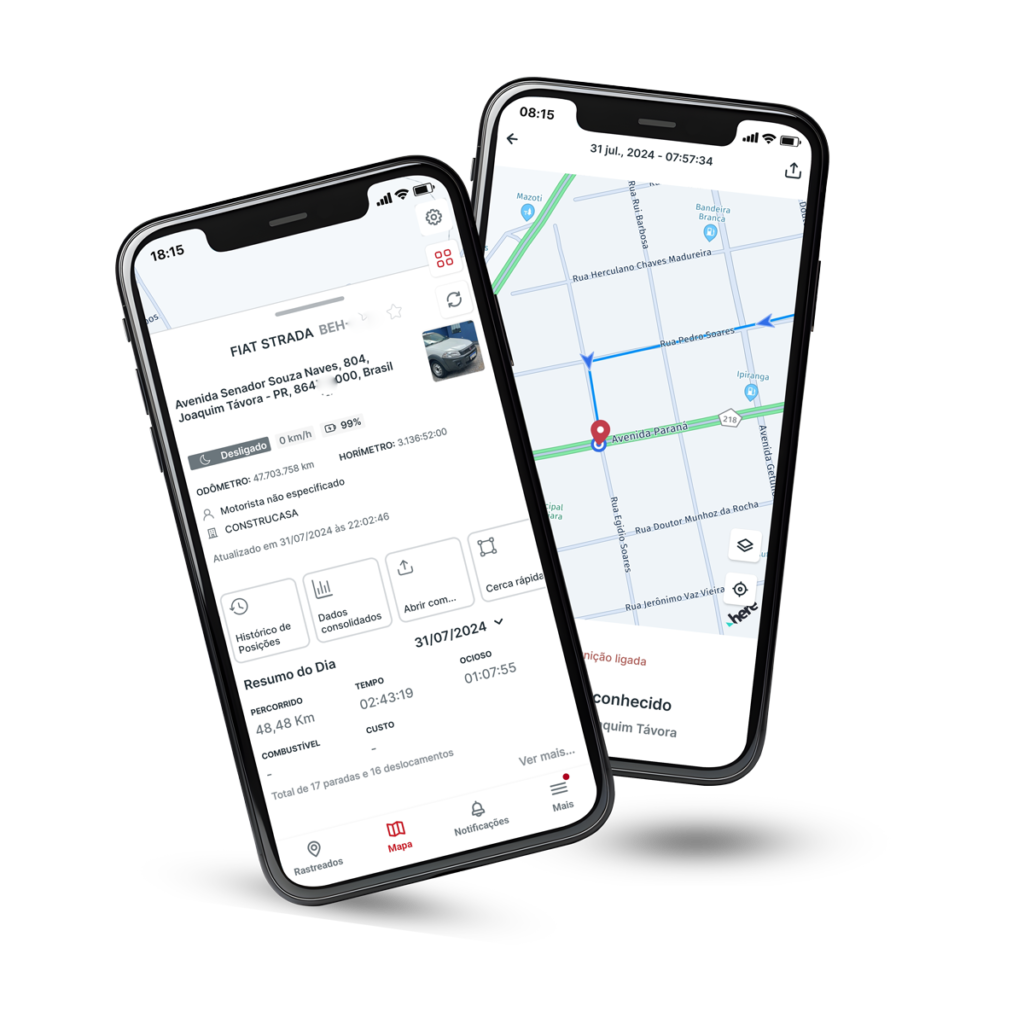 aplicativo de rastreamento veicular